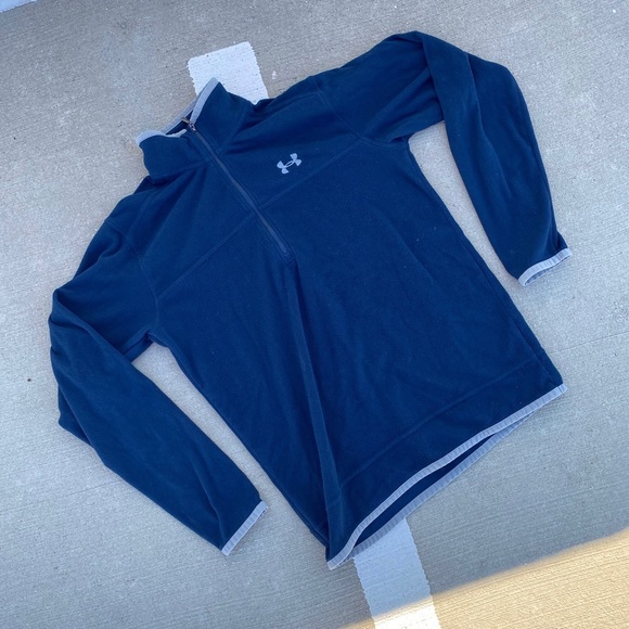 Under Armour Tops - Navy Blue Under Armour Quarter Zip